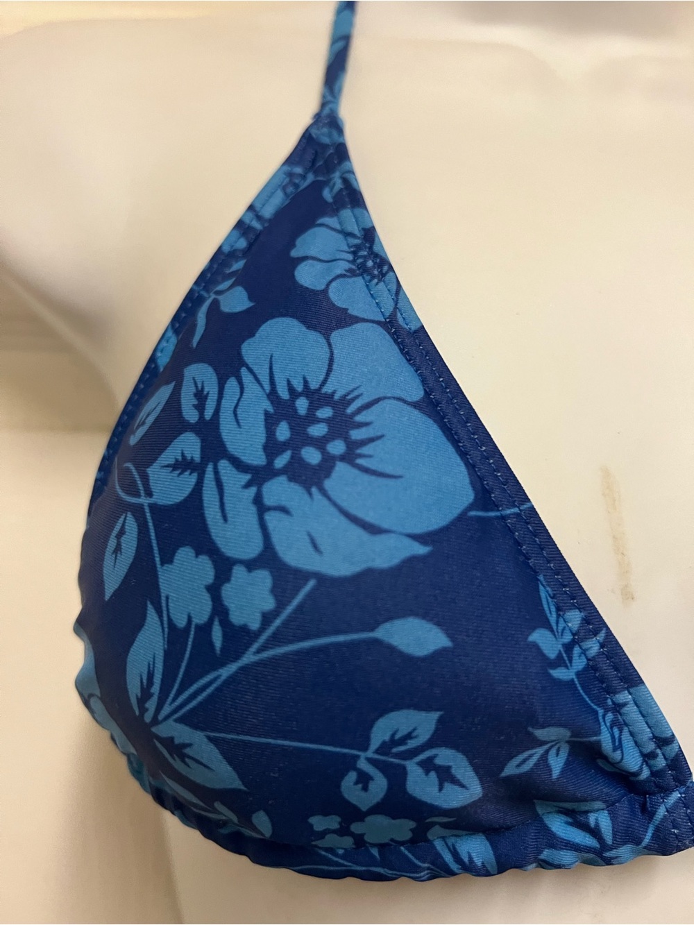 UNBRANDED Blue Floral Bikini Set - Picture 6 of 9